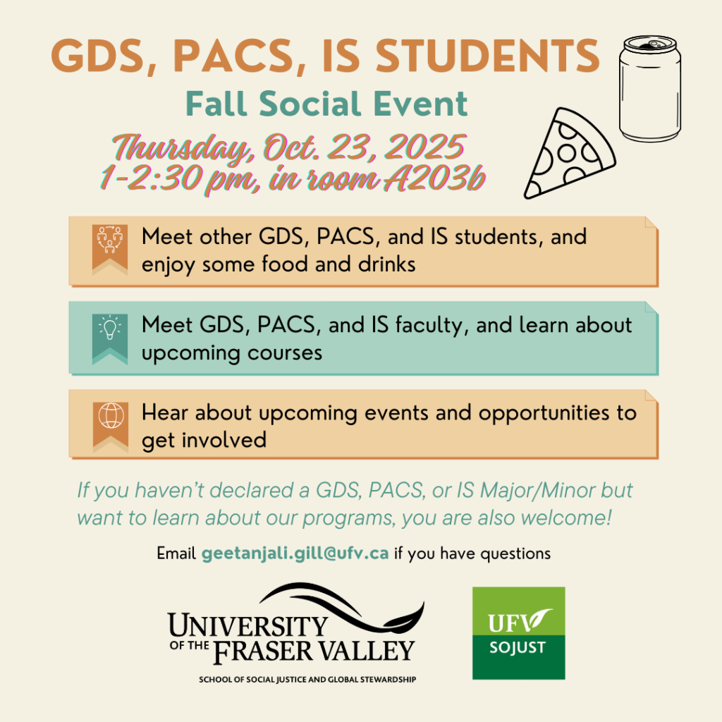 Join Us for the Fall Social Event – GDS, PACS, and IS Students